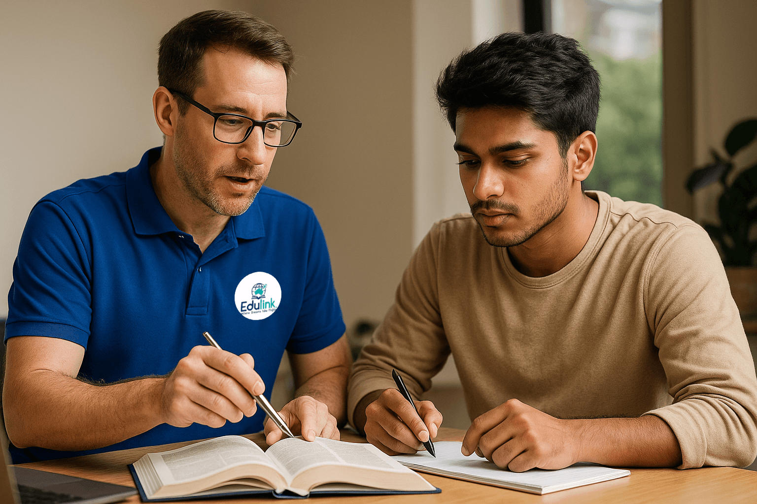 Our team collaborating